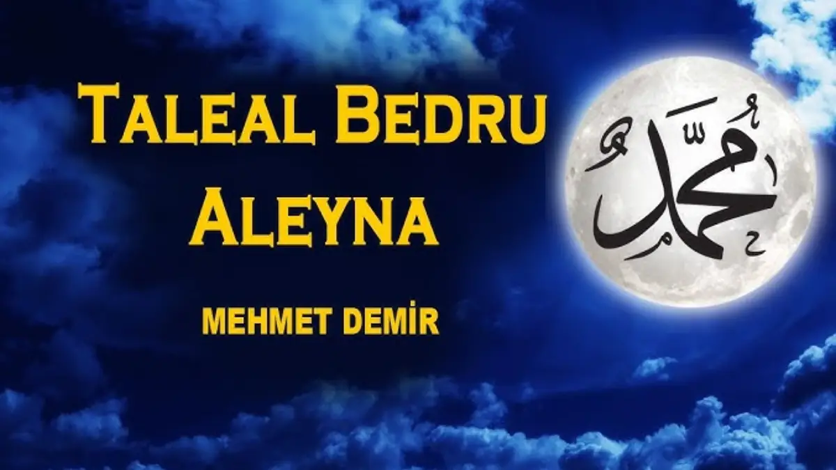 Mehmet Demir – Ay Doğdu Üzerimize İlahi Sözleri