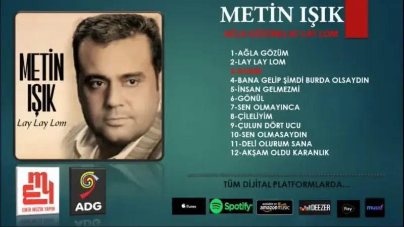 metin ışık kader şarkı sözleri