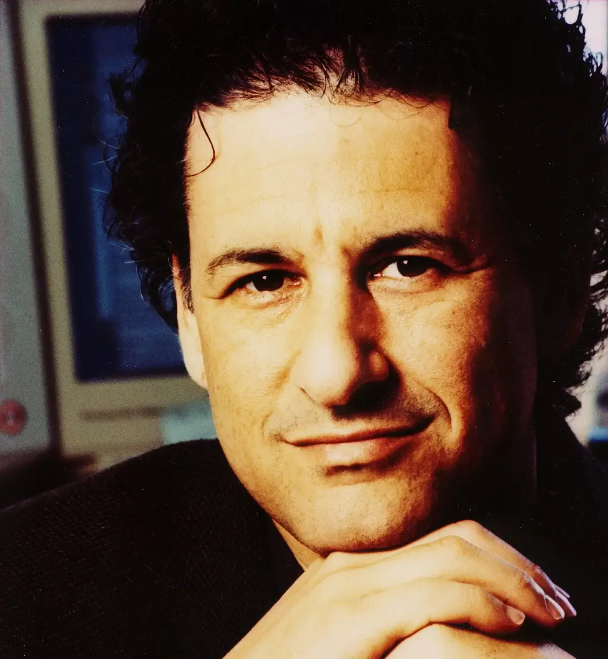 Bilişsel psikolog ve müzisyen Daniel Levitin'in portresi